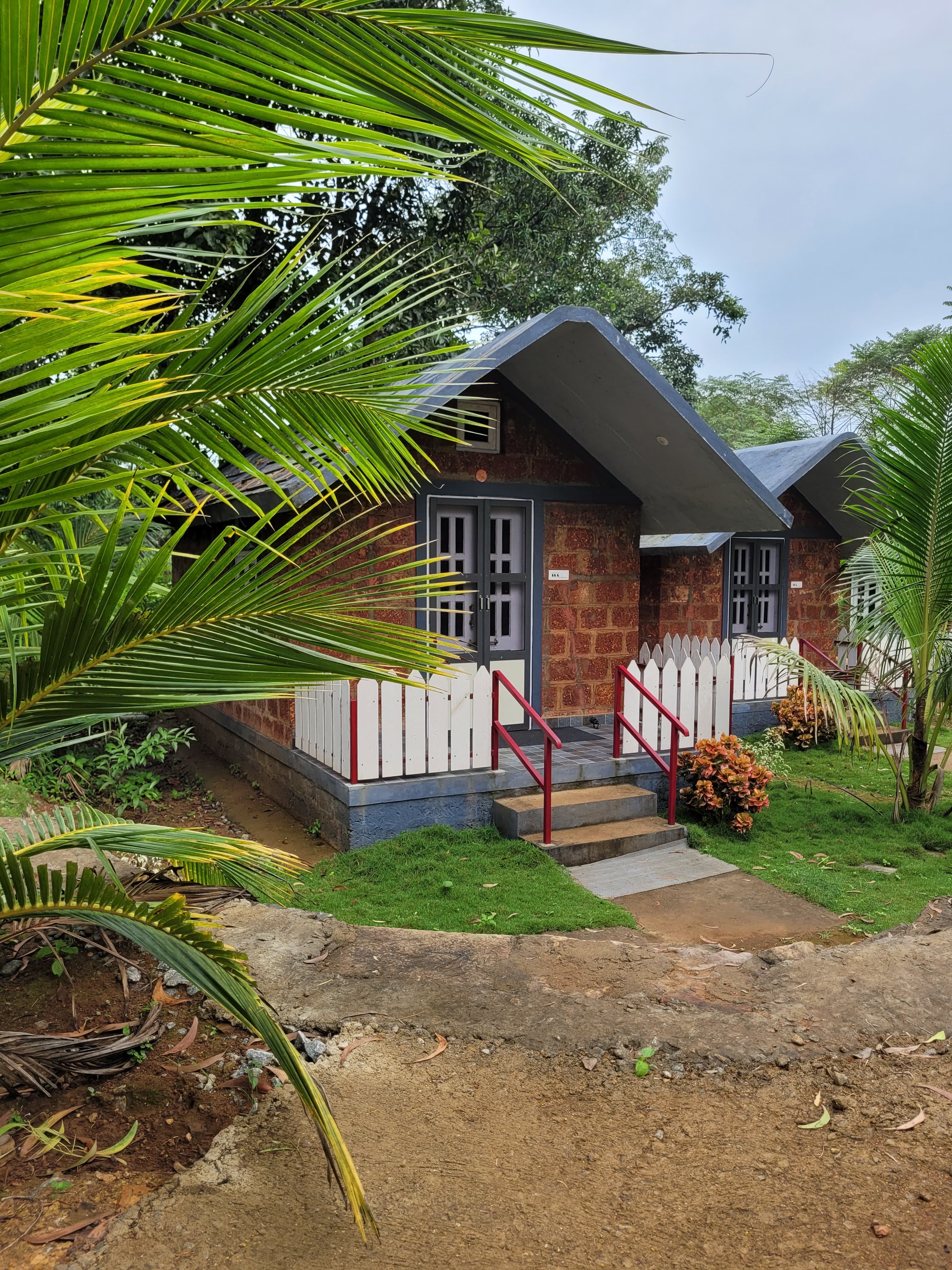 Hut verandah
