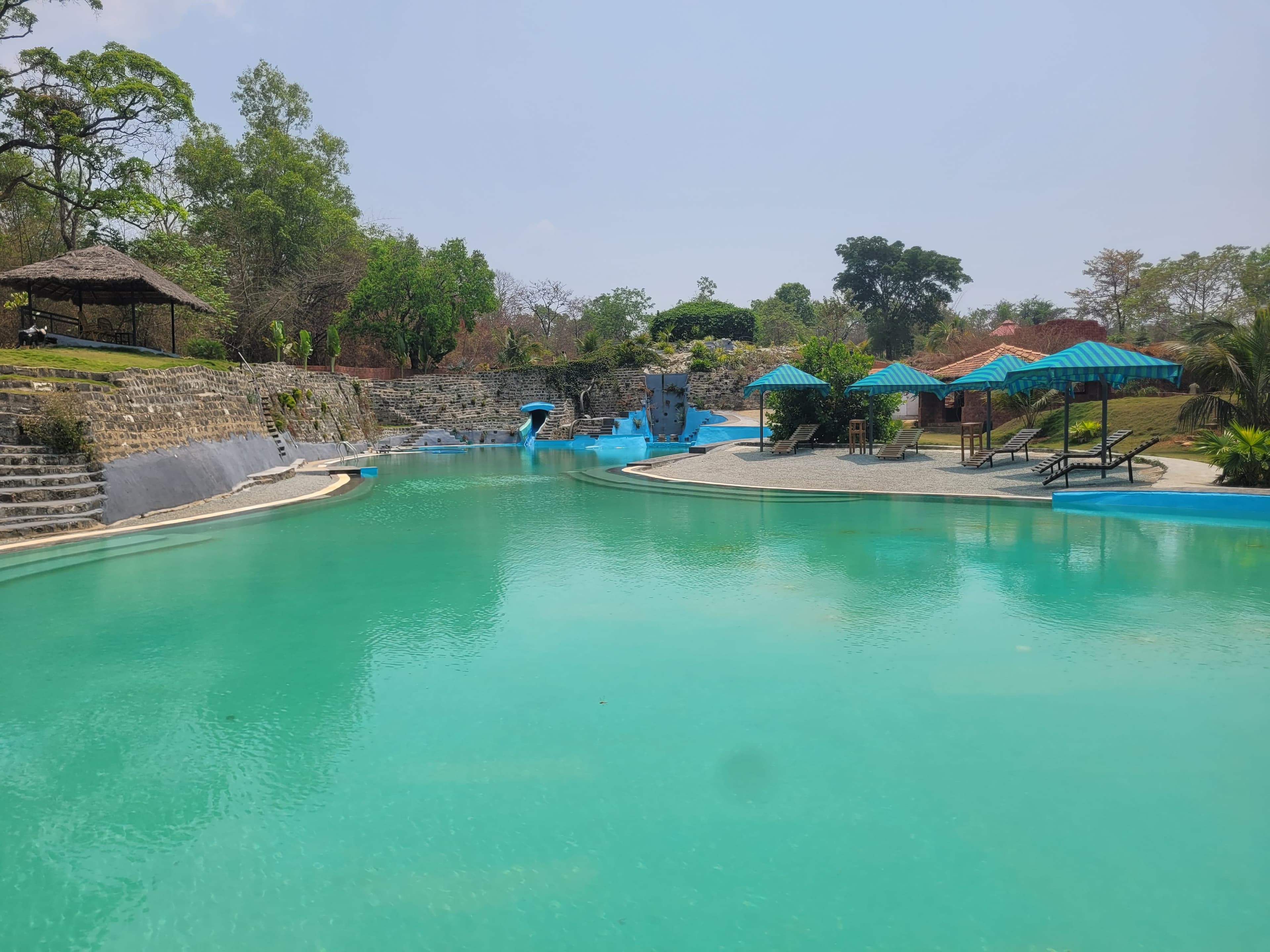 Resort pool at The Dandelion